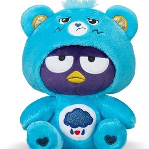Blue Plush CareBear Size 8”Toy